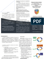 Triptico de Las Normas Iso y Seguridad de La Información