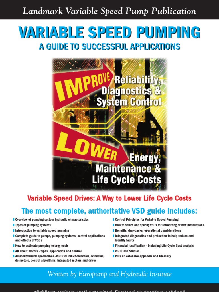 Variable Speed Pumping, A Guide To Successful Application | PDF | Pump ...