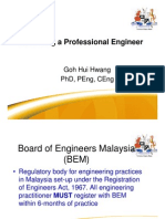 Becoming a Professional Engineer (Foon Yew)