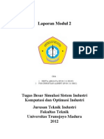 Tugas Besar Simulasi Sistem Industri Modul 2