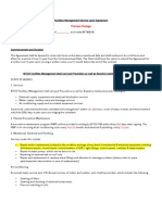 Sample Facility Management Contract