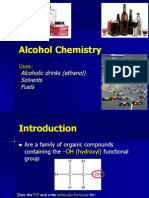 Alcohol Chemistry: Alcoholic Drinks (Ethanol) Solvents Fuels
