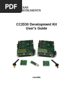 cc2530 Development Kit User Guide