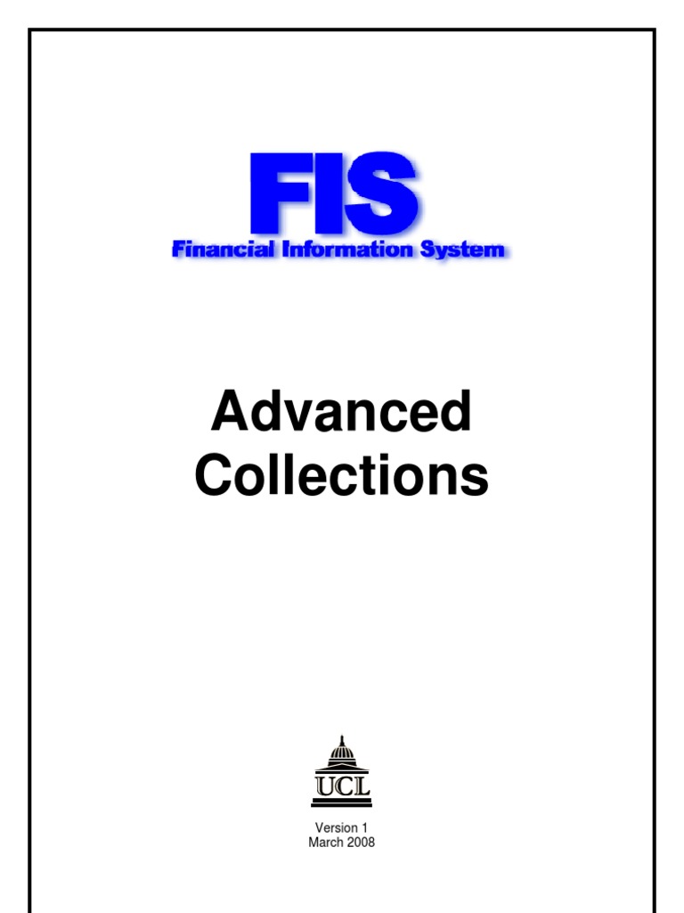 Advanced Collections PDF System Software Software