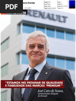 JOSÉ CARO DE SOUSA, ADMINISTRADOR DELEGADO DA RENAULT PORTUGAL NA "ANECRA REVISTA"