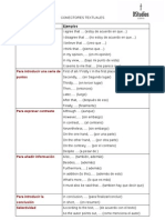 Conectores Textuales Inglés