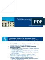 Politici Guvernamentale Finlandeze: Conferinţa de Deschidere 19.01.2006 Sirpa Kekkonen Cabinetul Primului Ministru