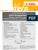 CDU intern Januar 2013