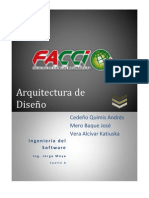 Arquitectura de Diseño