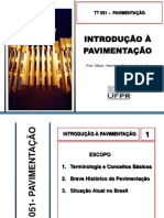 Introdução Ao Estudo de Pavimentação