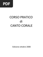 Corso Pratico di Canto Corale