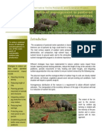 Nutrient Management in Outdoor Swine Operations
