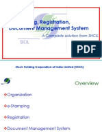 Stock Holding Corporation of India (E-Registration - Managing Stamp-Paper-Less System)