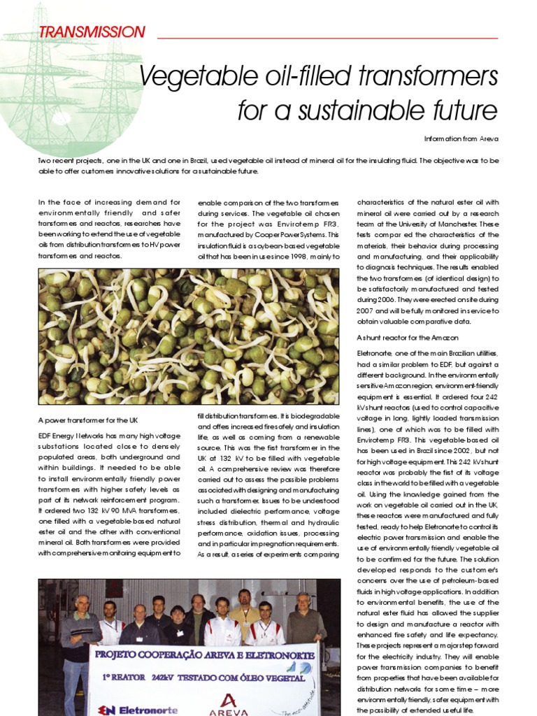 Trans Areva PDF Transformer Electric Power Transmission