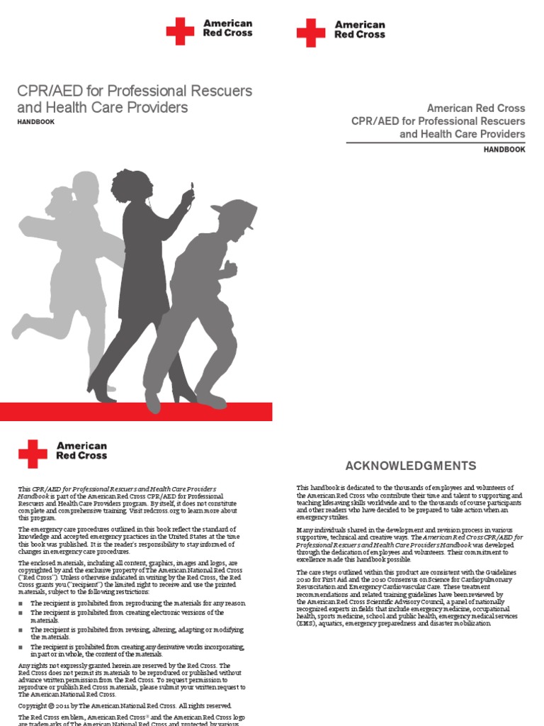 American Red Cross CPR | PDF | Cardiopulmonary Resuscitation ...