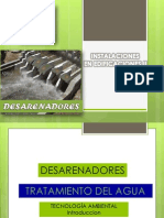 Instalaciones Desarenadores PDF