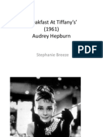 Breakfast at Tiffany's' (1961) Audrey Hepburn: Stephanie Breeze