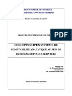 Conception D'un Systeme de Comptabilite