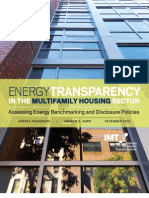 Energy Transparency in The Multifamily Housing Sector