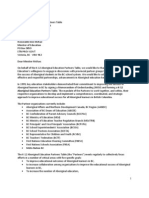 Jan. 14 - 2013 Letter K-12 Partners To Min McRae Re Grad Requirements Review PDF