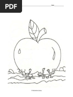 40plainoldcolouringprintableworksheet Apple