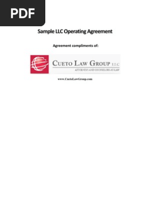 LLC Operating Agreement