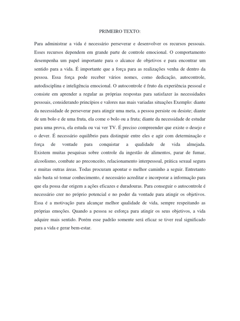 Textos para teste digitação | Esportes | Idiomas