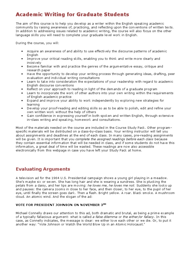 Logic in essay writing image