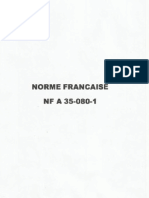 NF A 35-080-1