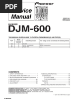 Pioneer Mixer DJM 600