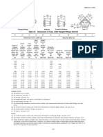 ASME B16.5 Flanged Fitting Dimensions