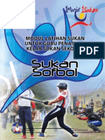 Modul Latihan Sukan Untuk Guru Penasihat Kelab Sofbol