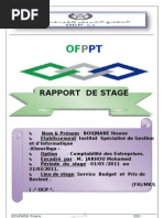 PAGE de GARDE Rapport de Stage 1  Gouvernement  Enseignement supérieur