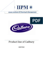 Cadbury Product Line