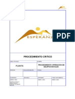 Procedimientos de Equipos de Izajes