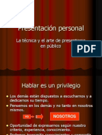 Presentación Personal