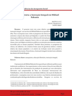 Anais - Educação Libertária A Instrução Integral em Mikhail