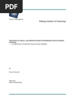 Download THE ROLE OF SMALL AND MEDIUM SCALE ENTERPRISES IN NIGERIA by Abdulguru SN120613338 doc pdf