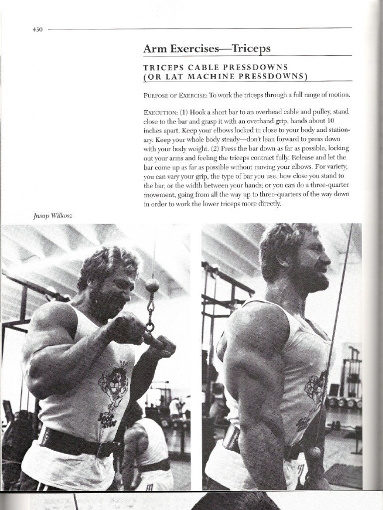 Arnold Schwarzenegger-Bodybuilding Encyclopedia | PDF | Elbow | Arm