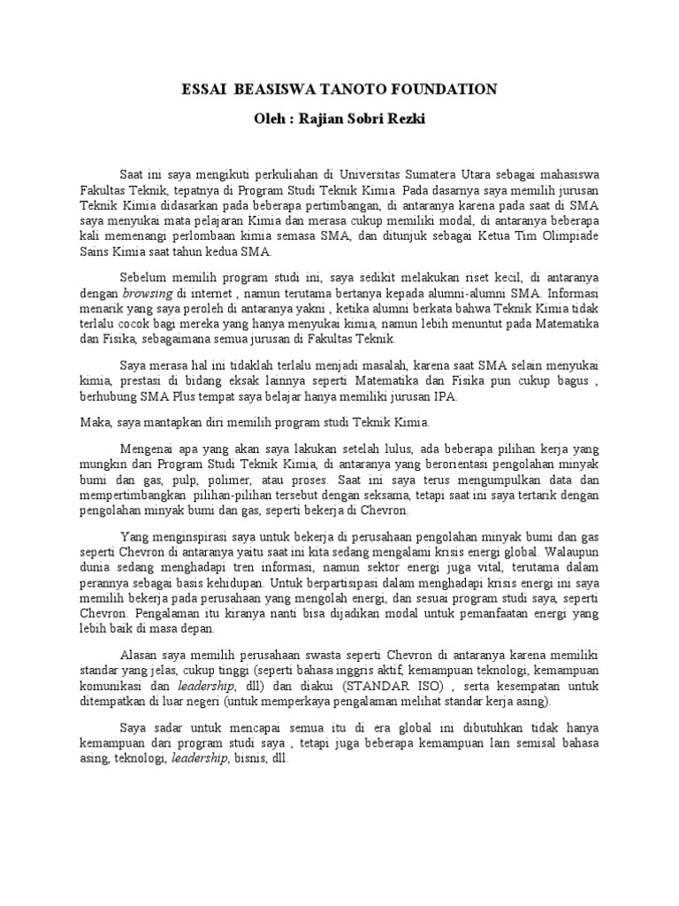 Essay lpdp bahasa apa picture