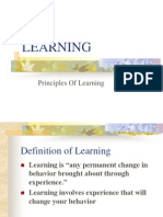 Principles Of Learning