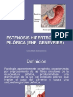 Estenosis Hipertrófica Pilórica