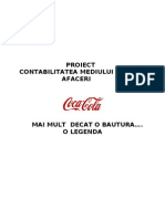 Proiect Management - Coca Cola .Mai Mult Decat o Bautura - O Legenda