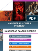 Mangueras contra incendio: clasificación, construcción y cuidado