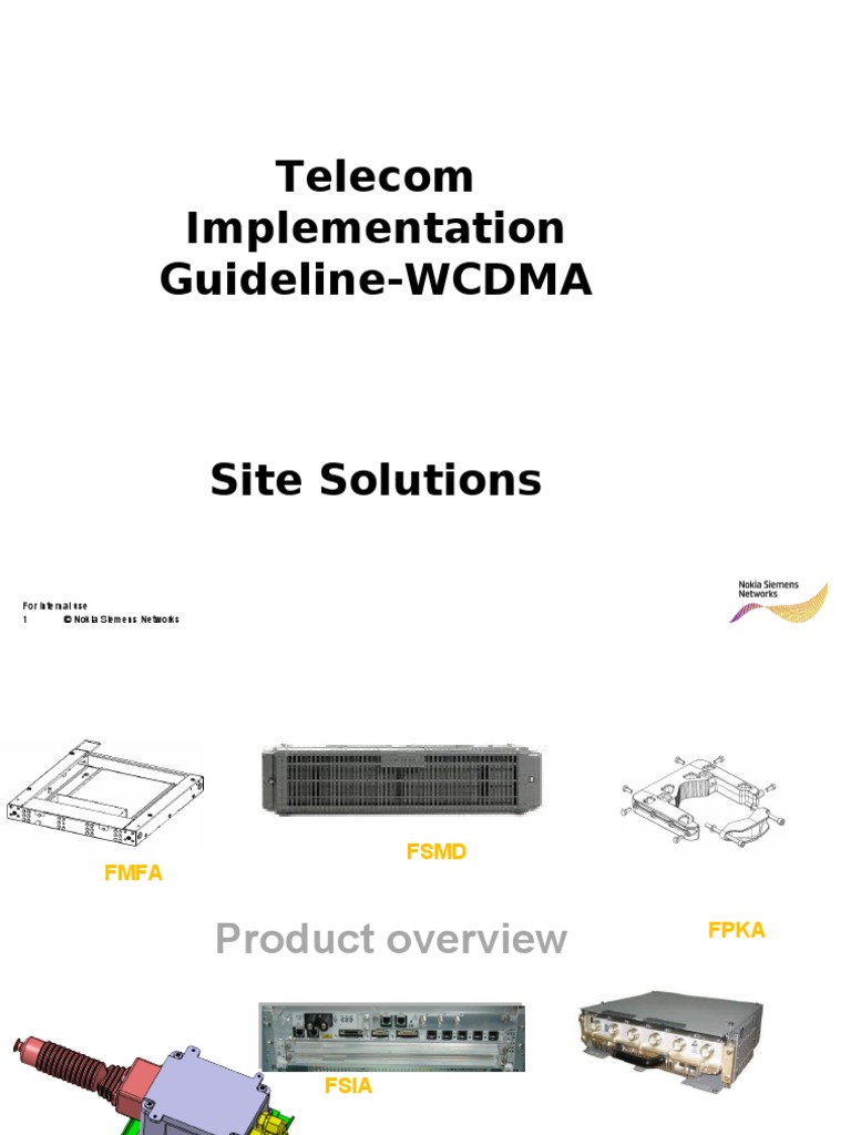 Installation 3G Network Elements | PDF | Coaxial Cable | Electrical ...