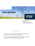 Studiu Comparativ Intre Diferite Marci de Energizante Din Punct de Vedere Al Substantelor Chimice Continute