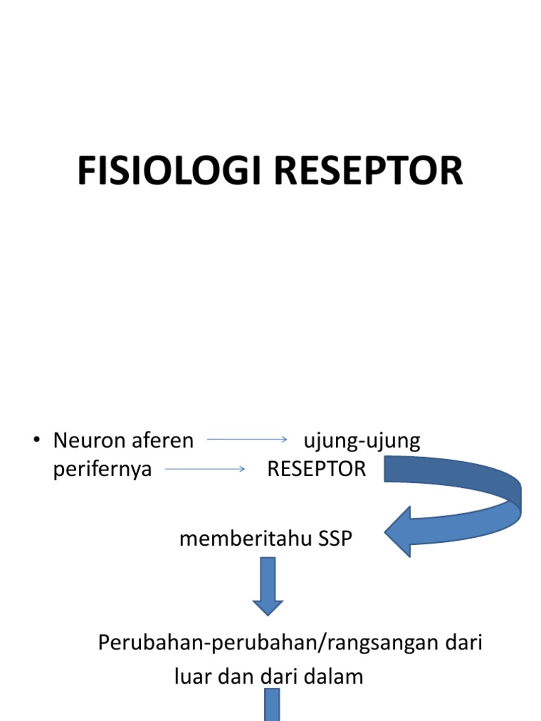 Fisiologi Reseptor | PDF
