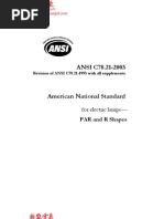 NEMA-C78.21-2003 (PAR-R Shape Standards) PDF