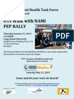 OTs Walk With NAMI Pep Rally