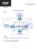 CCNPv6 ROUTE SBA Skills-Based Assessment